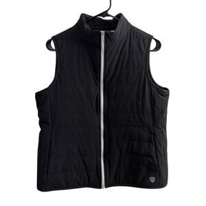 Dagny Scout Puffer Vest Womens Medium Black Full Zip Outdoor Insulated HIking